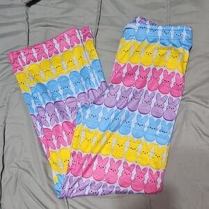 Peeps Just Born Bunnies Lounge Pants Size S/M